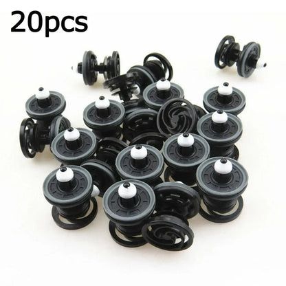 Door Panel Clips Nylon Fastener Push Type – 20 pcs