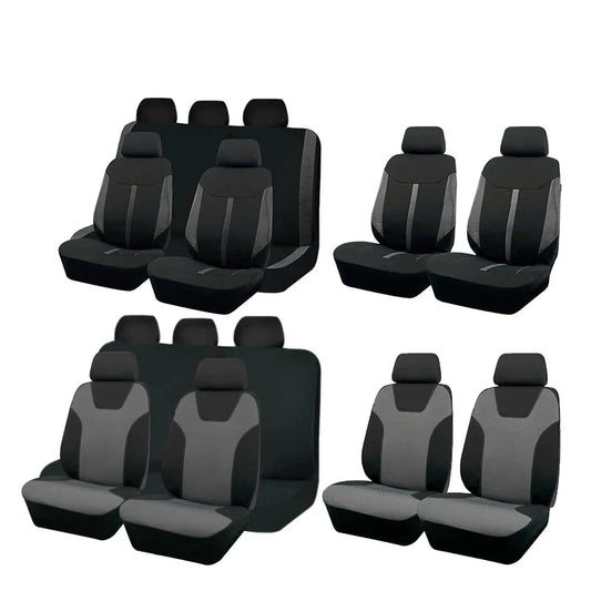 Universal Car Seat Covers Set - 4pcs/9pcs