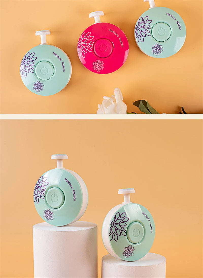 Electric Nail Polisher – Portable Clipper & Trimmer for Babies and Kids