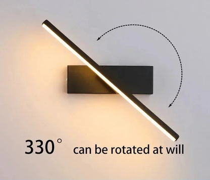 Modern LED Wall Light - Rotatable Mirror Lamp