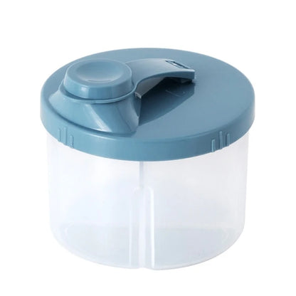 Baby Milk Powder Storage Box – 4-Grid Portable Milk Powder Dispenser – BPA-Free PP Plastic