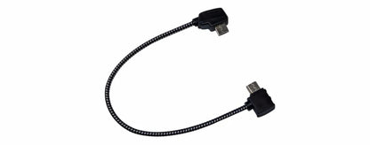 Drone Remote Control Data Cable – Type-C, Micro USB, Lightning – 15cm & 30cm for Mobile/Tablet Connection