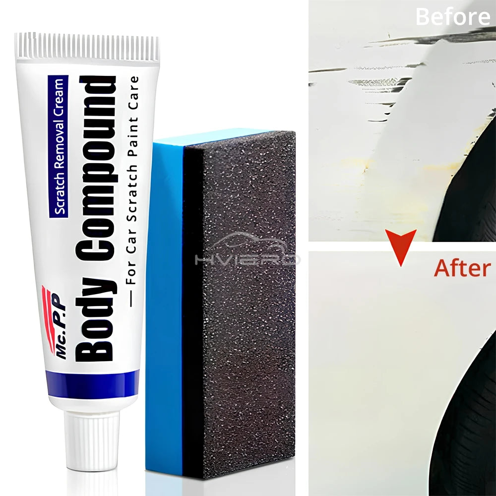 Car Paint Scratch Repair Paste – 15g Polishing Compound with Brush