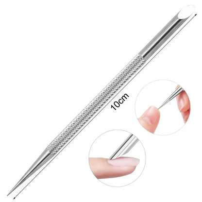 Professional Stainless Steel Nail Cuticle Nipper – Precision Clipper for Manicure & Pedicure