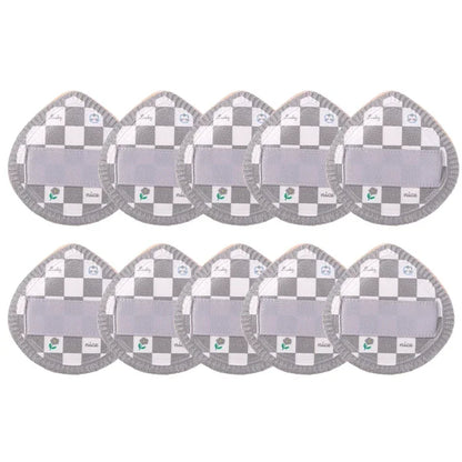 Mini Finger Makeup Sponge Puff – Natural Teardrop Cosmetic Puff – 5 or 10 PCS Set