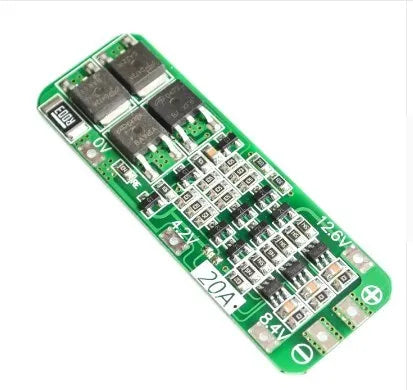 Li-ion Battery Protection Board – 1S to 6S BMS Modules for 18650 Cells, Overcharge & Short Circuit Protection