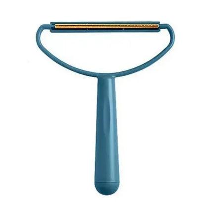 Portable Lint Remover Brush – Double-Sided Copper Blade for Pet Hair, Fabric & Carpet