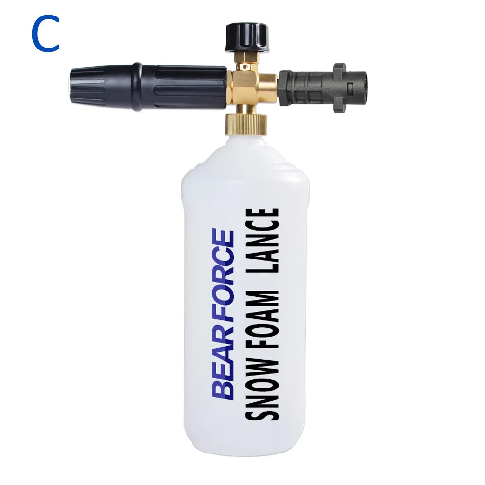 Foam Lance with 1L Bottle – Compatible with Karcher K2 to K7 Pressure Washers