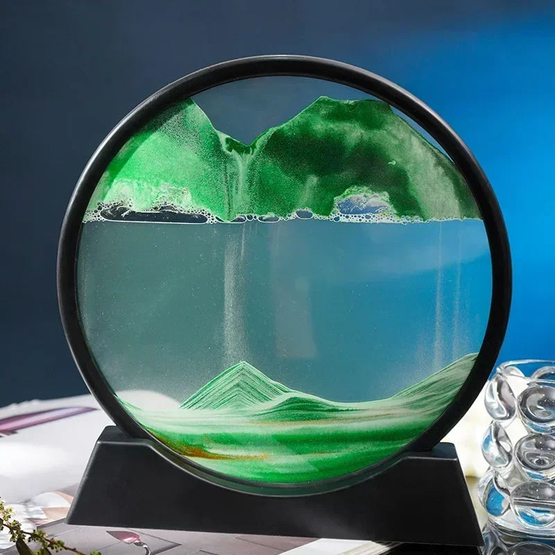 3D Sand Art Picture - Deep Sea Hourglass