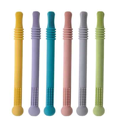 Silicone Baby Teether – Soft, Latex-Free Teething Aid for 0-6 Months