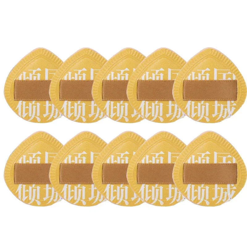 Mini Finger Makeup Sponge Puff – Natural Teardrop Cosmetic Puff – 5 or 10 PCS Set