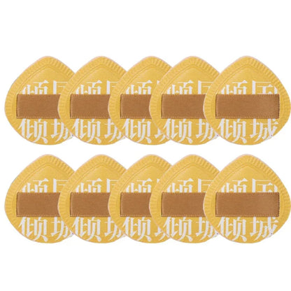 Mini Finger Makeup Sponge Puff – Natural Teardrop Cosmetic Puff – 5 or 10 PCS Set