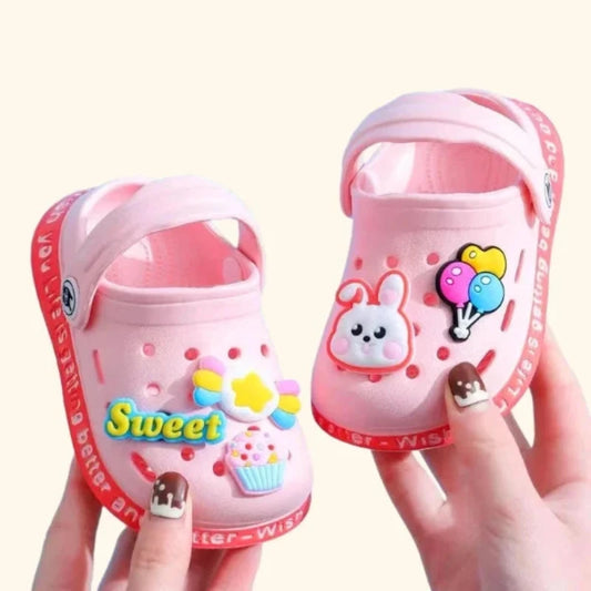 Summer Kids Sandals - Cartoon Design