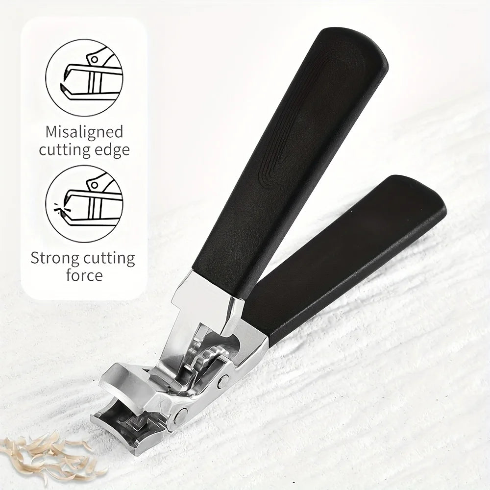OLOEY Stainless Steel Finger and Toe Clipper & Trimmer Combo