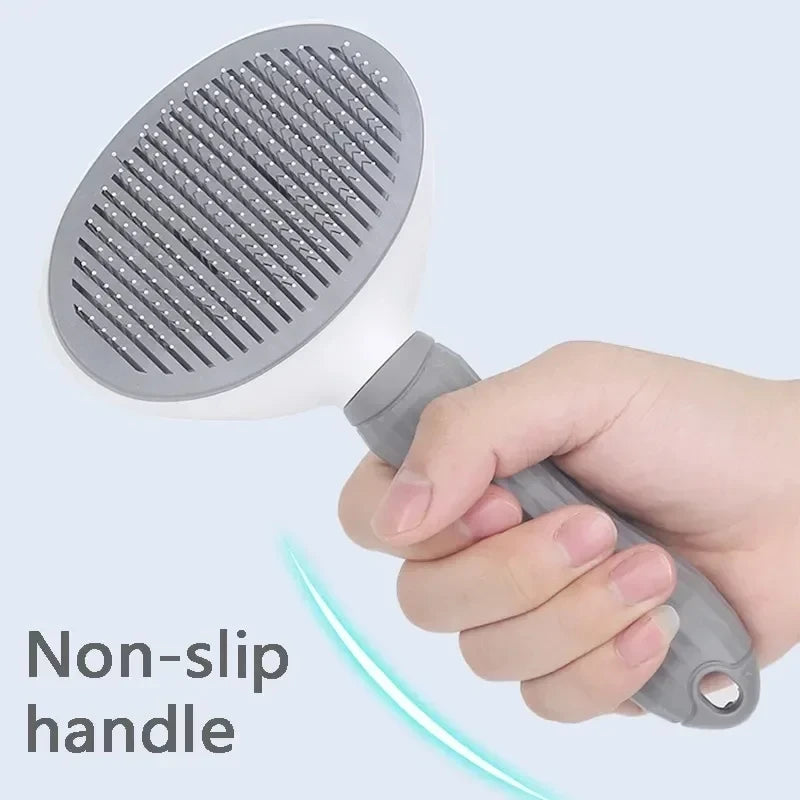 Pet Hair Removal Brush – Slicker Grooming Brush with Stainless Steel Pins for Dogs and Cats