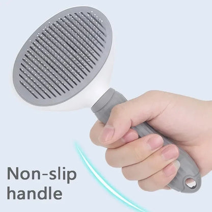 Pet Hair Removal Brush – Slicker Grooming Brush with Stainless Steel Pins for Dogs and Cats