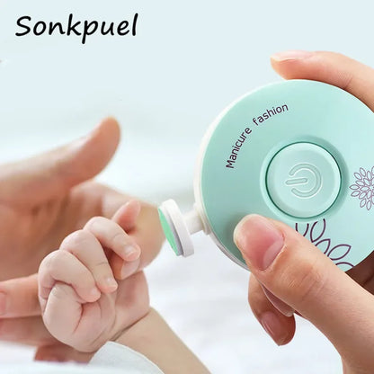 Electric Nail Polisher – Portable Clipper & Trimmer for Babies and Kids