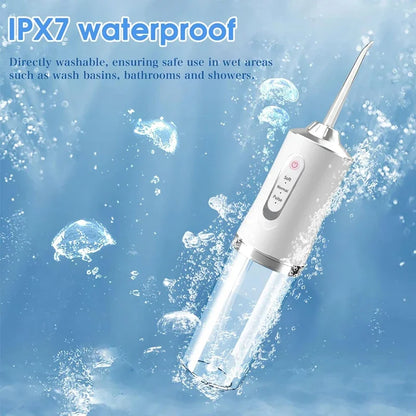 Portable Dental Water Flosser - Rechargeable