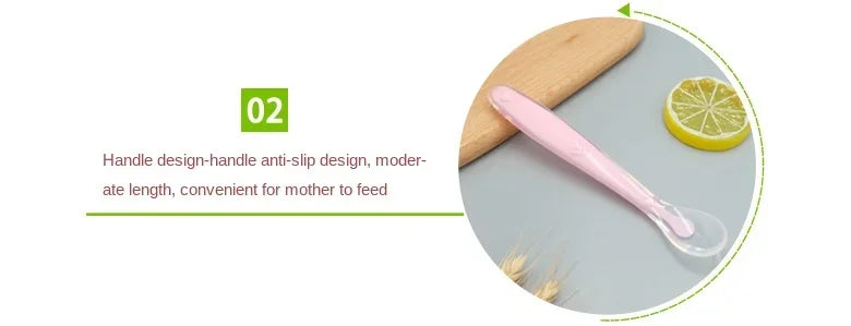 Silicone Baby Spoon and Fork Set – Safe, Latex-Free Flatware for Babies and Kids