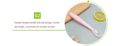 Silicone Baby Spoon and Fork Set – Safe, Latex-Free Flatware for Babies and Kids