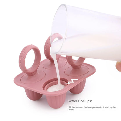 Silicone Baby Food Storage Box – Four-Lattice Design, Safe and BPA-Free