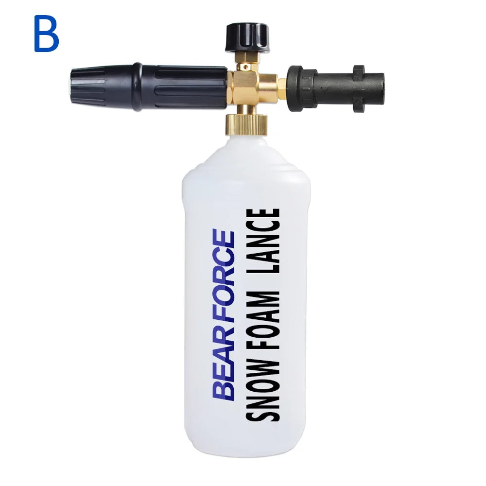 Foam Lance with 1L Bottle – Compatible with Karcher K2 to K7 Pressure Washers