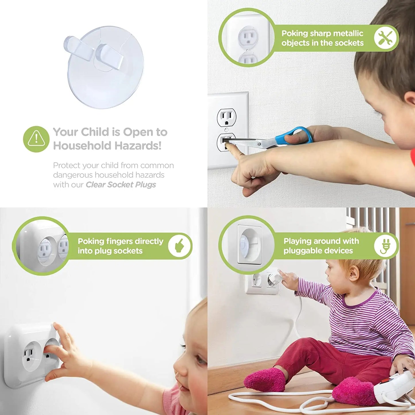 Unisex Electrical Safety Plastic Cover – Protective Electrical Accessory