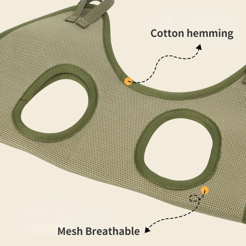 Cat Grooming Hammock - Nail Cutting Bag