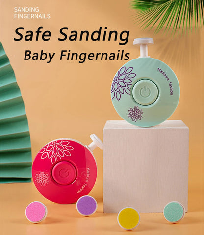 Electric Nail Polisher – Portable Clipper & Trimmer for Babies and Kids