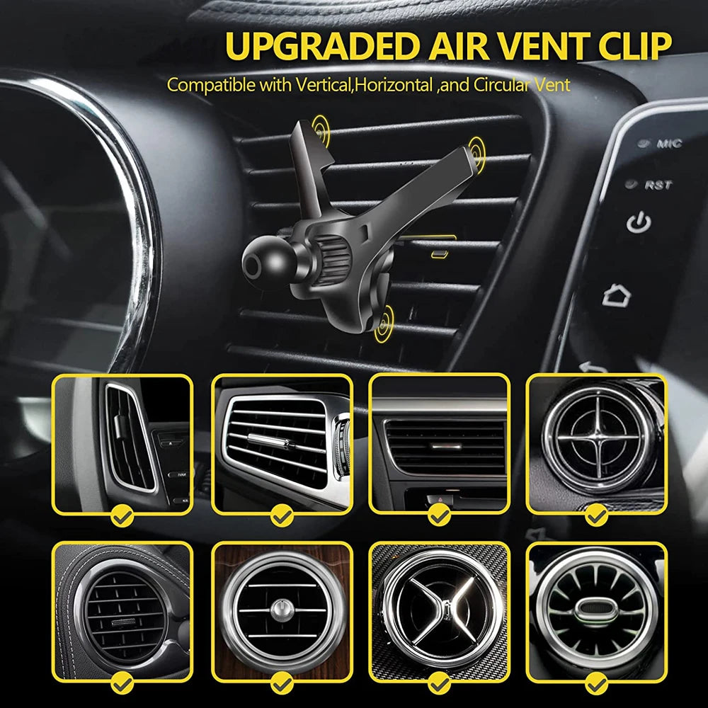 Car Air Vent Clip Phone Holder