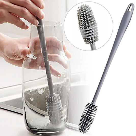 Silicone Bottle Brush - Glass Cleaner