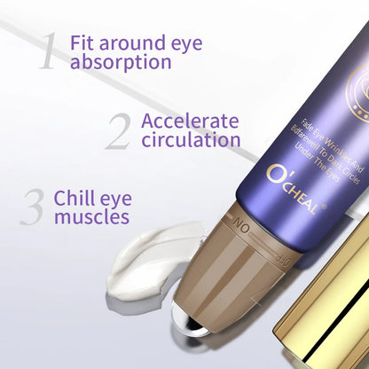 O'CHEAL Anti-Wrinkle Eye Cream with Roller Ball – Hydrating, Quick-Dry, Anti-Aging Serum – 20g