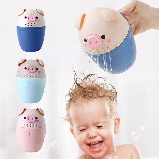 Multifunction Baby Shampoo Cup – Rinse and Toothbrush Cup for 3 Months to 5 Years