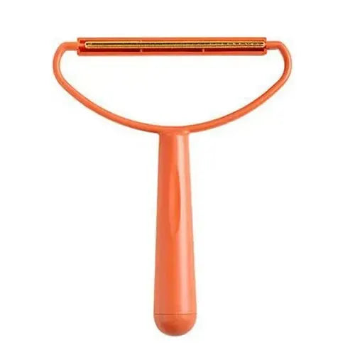 Portable Lint Remover Brush – Double-Sided Copper Blade for Pet Hair, Fabric & Carpet