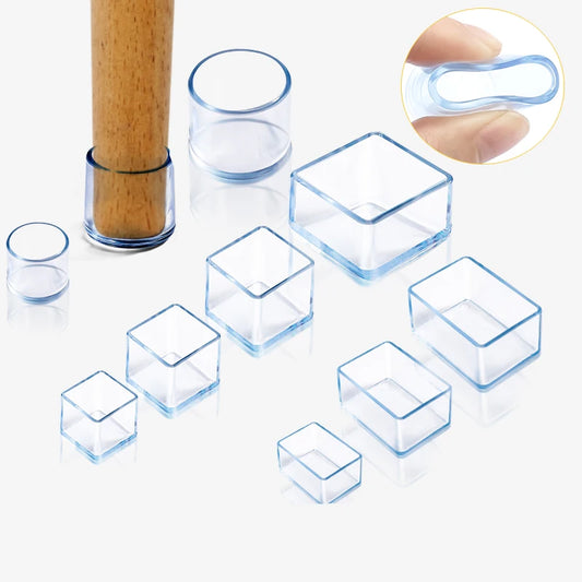 Transparent Furniture Leg Protectors