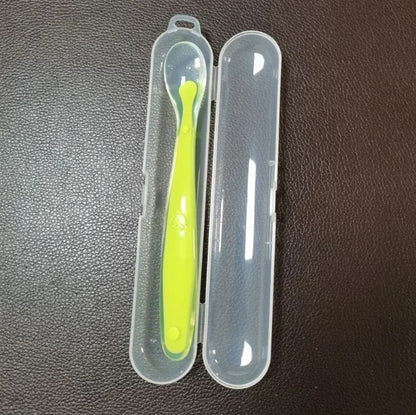 Silicone Baby Spoon and Fork Set – Safe, Latex-Free Flatware for Babies and Kids