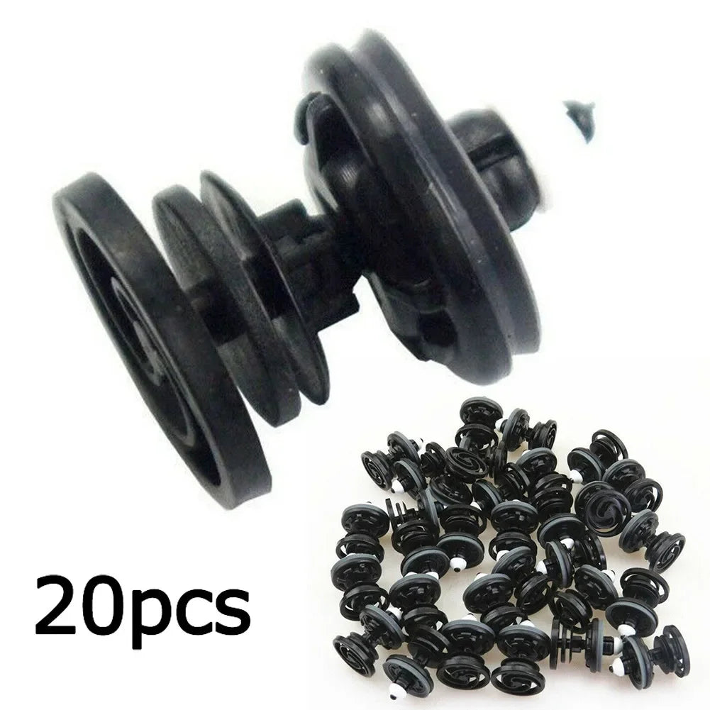 Door Panel Clips Nylon Fastener Push Type – 20 pcs