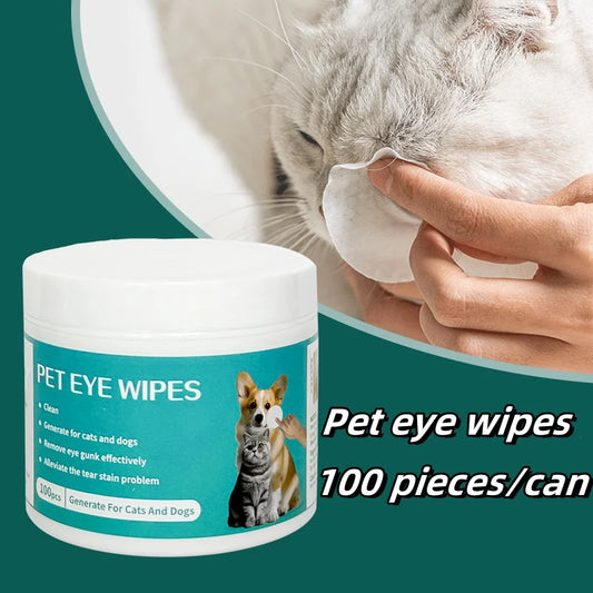 Gentle Pet Eye and Fur Cleaning Wipes – For Dogs and Cats