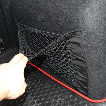 Universal Car Storage Net Organizer – 40×25 cm Interior Cargo Mesh Pocket